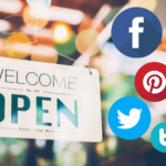 Business opening - social media